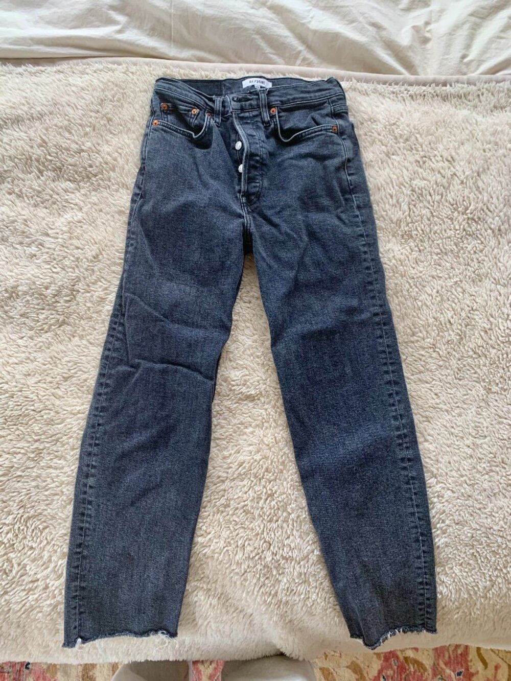 REDONE Stove-pipe jeans